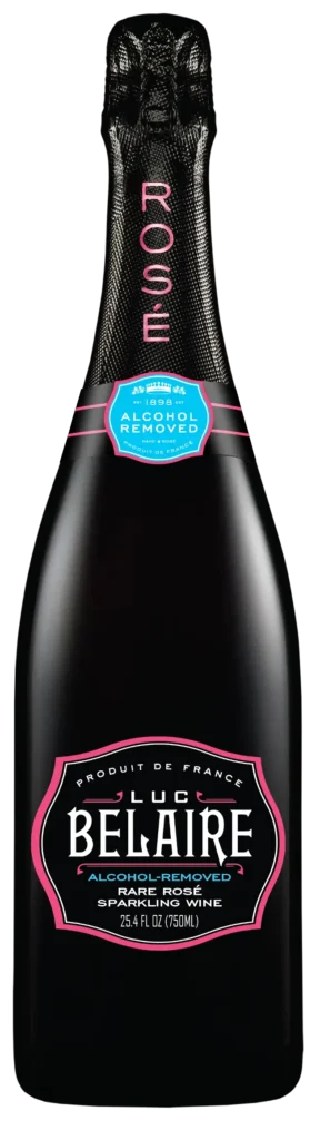 Luc Belaire Alcohol-Removed Rare Rosé bottle